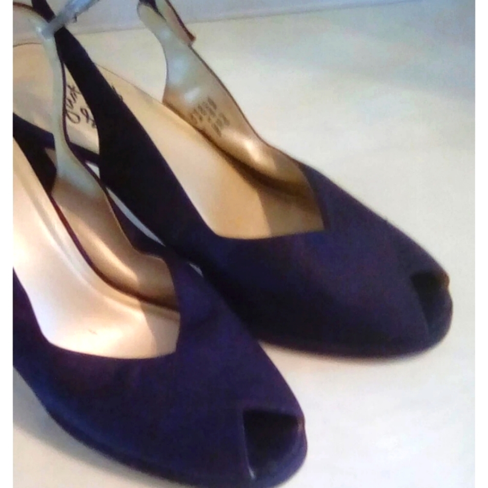 Just Libby Black Heel Size 8 1/2